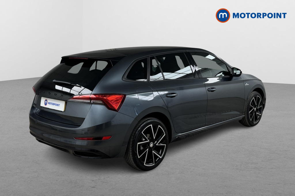 Skoda Scala Monte Carlo Manual Petrol Hatchback - Stock Number (1549145) - Drivers side rear corner