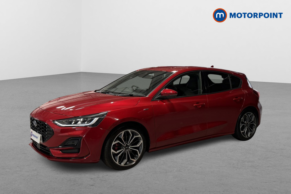 Ford Focus St-Line X Manual Petrol-Electric Hybrid Hatchback - Stock Number (1553637) - Passenger side front corner