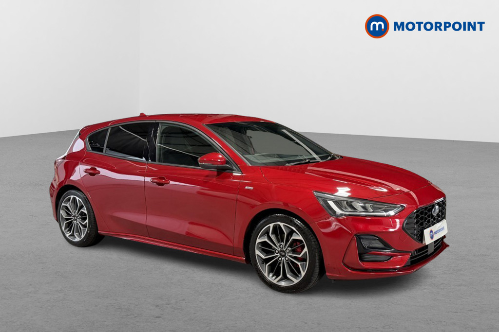 Ford Focus St-Line X Manual Petrol-Electric Hybrid Hatchback - Stock Number (1553637) - Drivers side front corner