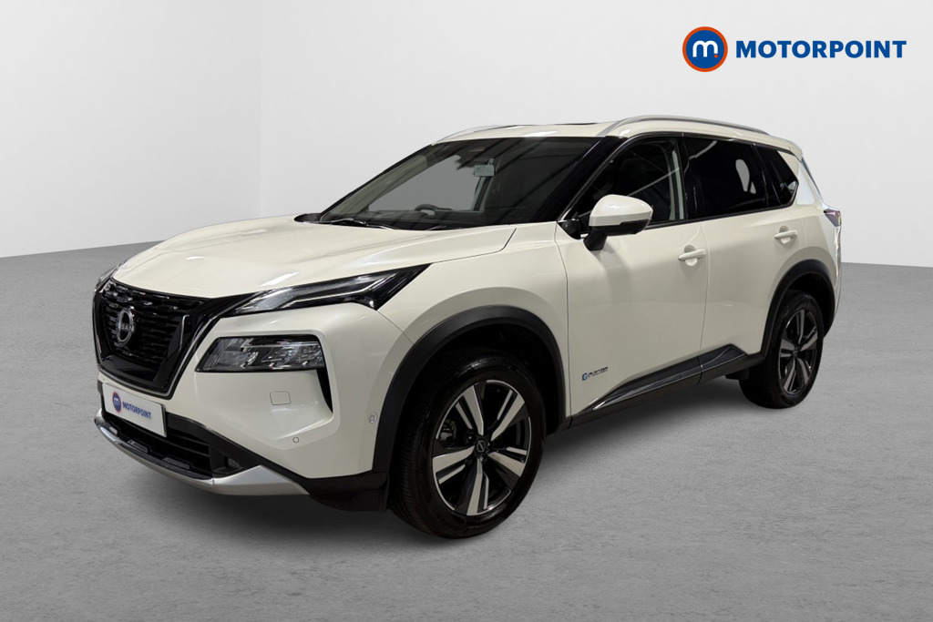 Nissan X-Trail Tekna Automatic Petrol-Electric Hybrid SUV - Stock Number (1554427) - Passenger side front corner
