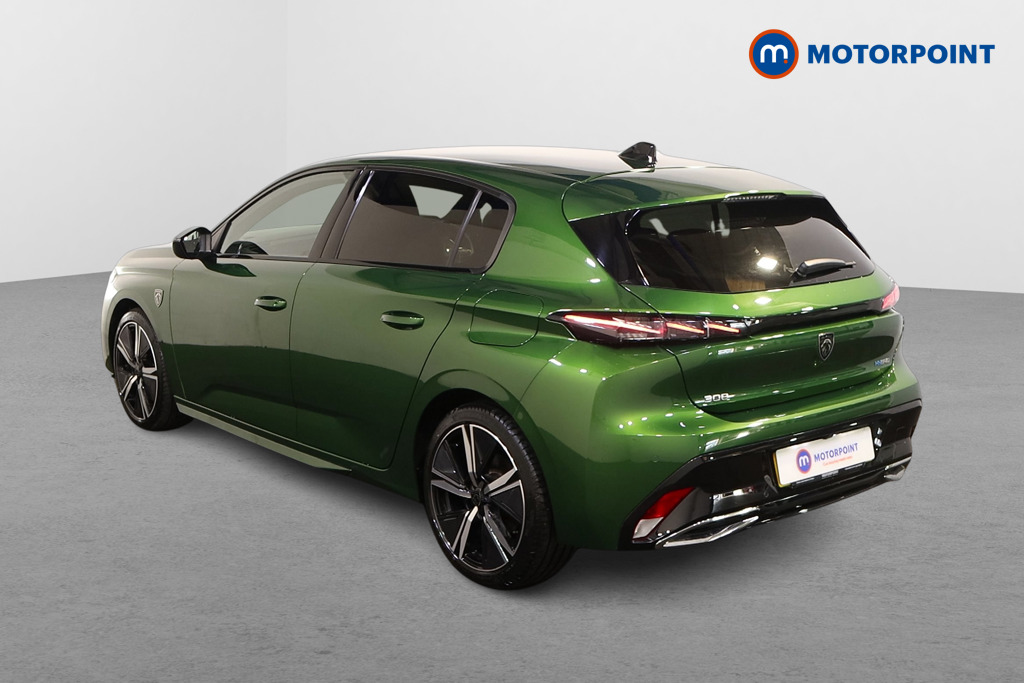 Peugeot 308 GT Automatic Petrol Plug-In Hybrid Hatchback - Stock Number (1556632) - Passenger side rear corner