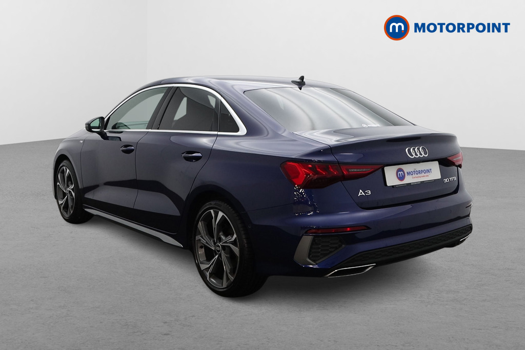 Audi A3 S Line Manual Petrol Saloon - Stock Number (1557616) - Passenger side rear corner