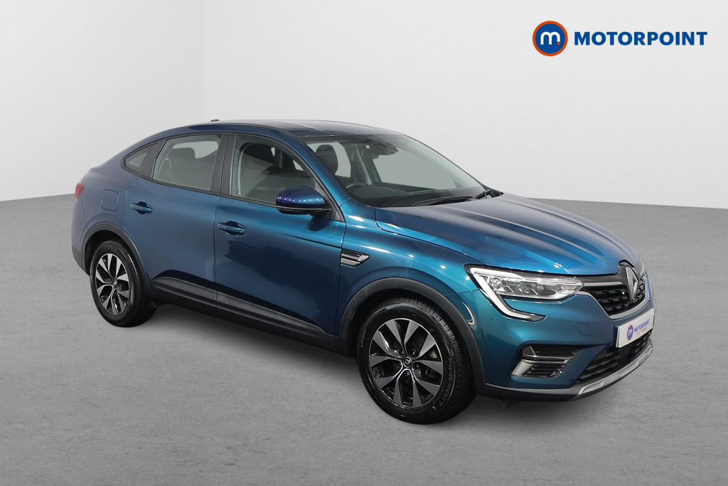 Renault Arkana Evolution Automatic Petrol-Electric Hybrid SUV - Stock Number (1542424) - Drivers side front corner