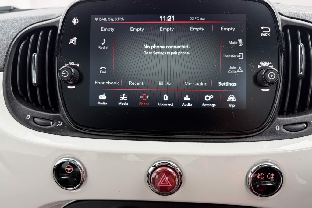 Fiat 500 Dolcevita Manual Petrol-Electric Hybrid Hatchback - Stock Number (1543067) - 7th supplementary image