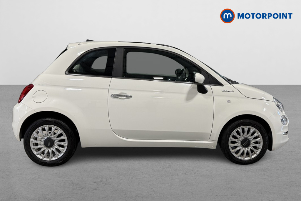 Fiat 500 Dolcevita Manual Petrol-Electric Hybrid Hatchback - Stock Number (1543067) - Drivers side
