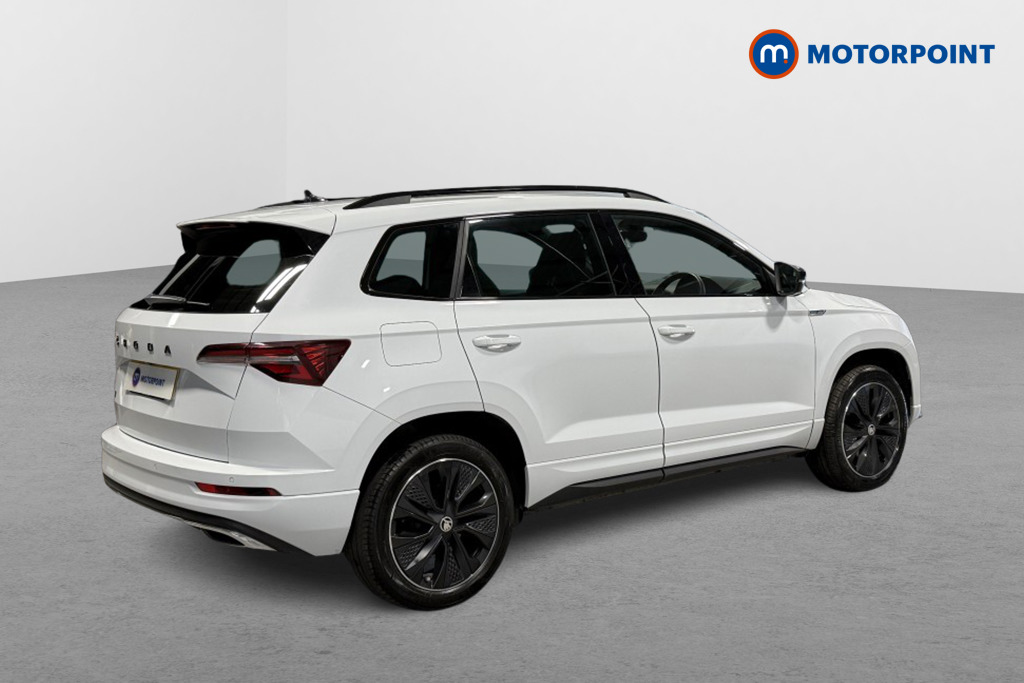 Skoda Karoq Sportline Manual Petrol SUV - Stock Number (1553595) - Drivers side rear corner