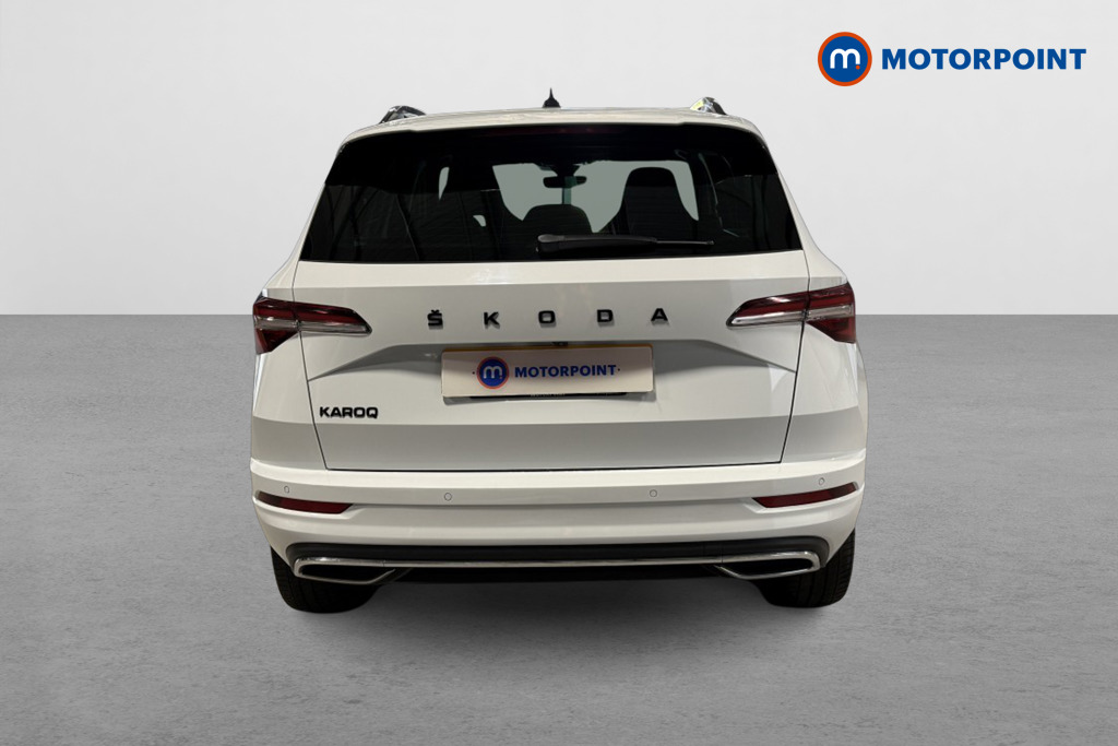 Skoda Karoq Sportline Manual Petrol SUV - Stock Number (1553595) - Rear bumper
