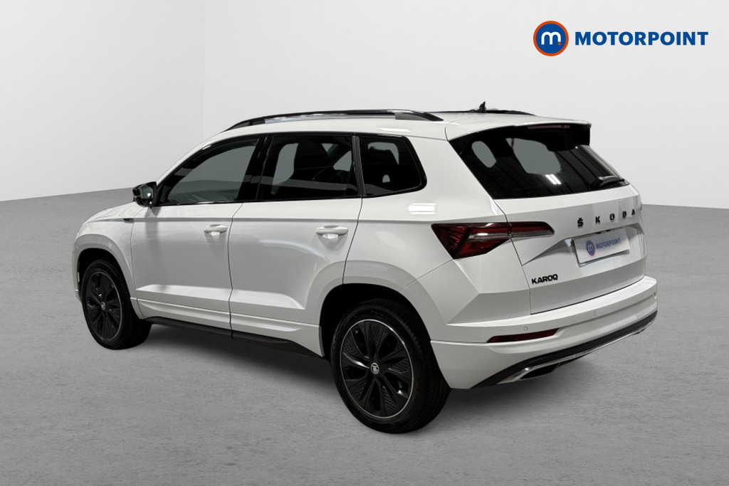 Skoda Karoq Sportline Manual Petrol SUV - Stock Number (1553595) - Passenger side rear corner