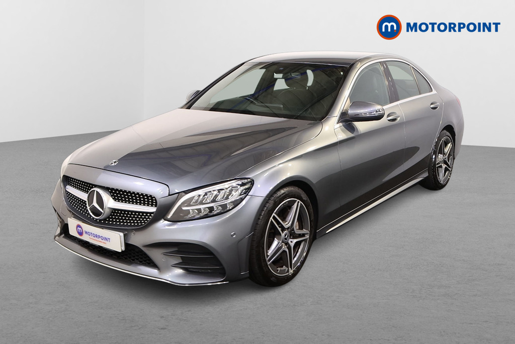 Mercedes-Benz C Class Amg Line Automatic Petrol Saloon - Stock Number (1554379) - Passenger side front corner