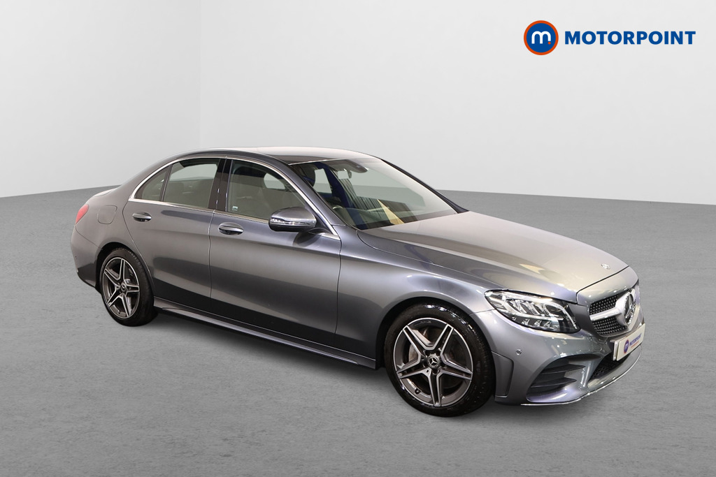 Mercedes-Benz C Class Amg Line Automatic Petrol Saloon - Stock Number (1554379) - Drivers side front corner