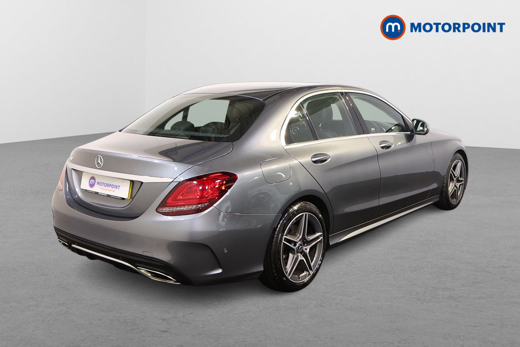Mercedes-Benz C Class Amg Line Automatic Petrol Saloon - Stock Number (1554379) - Drivers side rear corner