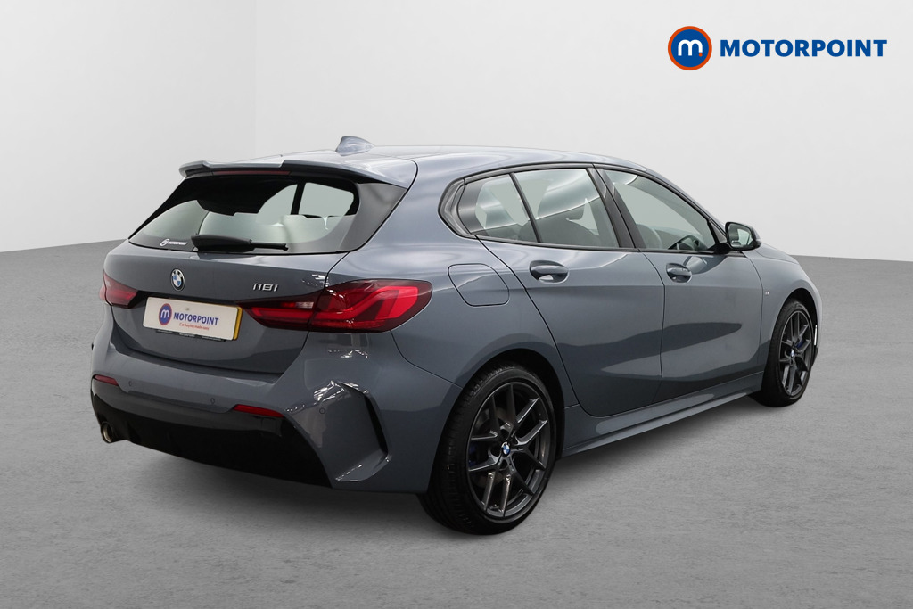 BMW 1 Series M Sport Automatic Petrol Hatchback - Stock Number (1554977) - Drivers side rear corner