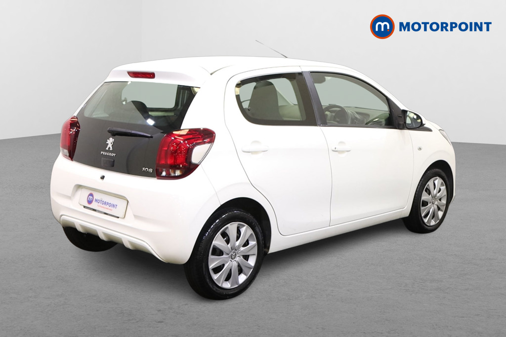 Peugeot 108 Active Manual Petrol Hatchback - Stock Number (1556233) - Drivers side rear corner