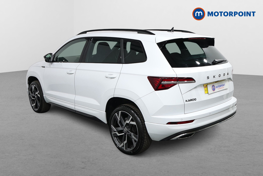 Skoda Karoq Sportline Manual Petrol SUV - Stock Number (1556854) - Passenger side rear corner
