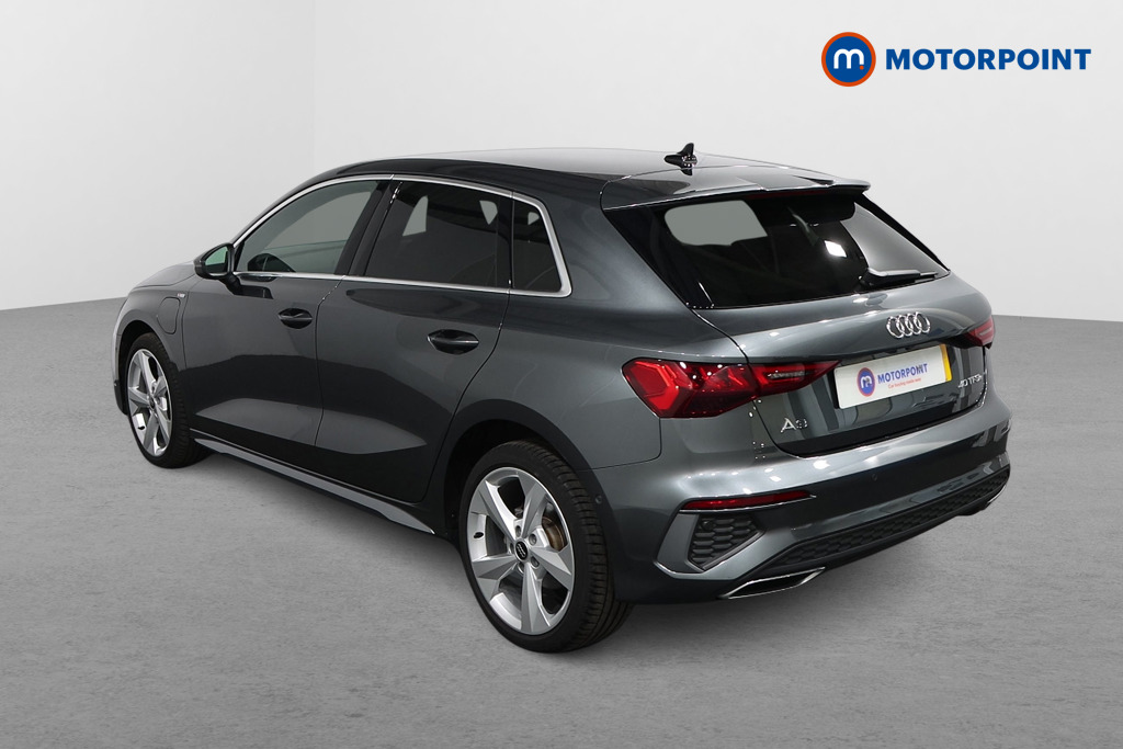 Audi A3 S Line Automatic Petrol Plug-In Hybrid Hatchback - Stock Number (1556999) - Passenger side rear corner