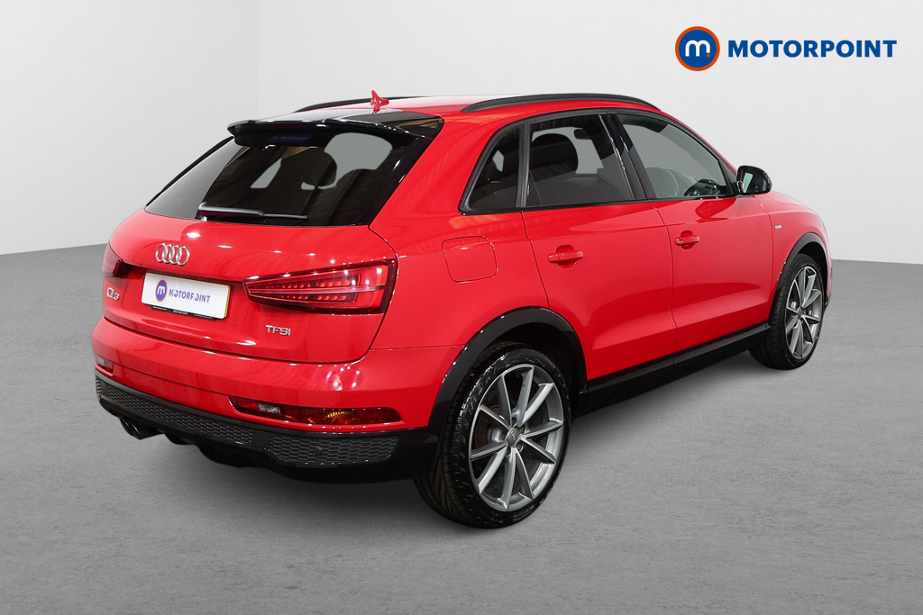 Audi Q3 Black Edition Automatic Petrol SUV - Stock Number (1542598) - Drivers side rear corner