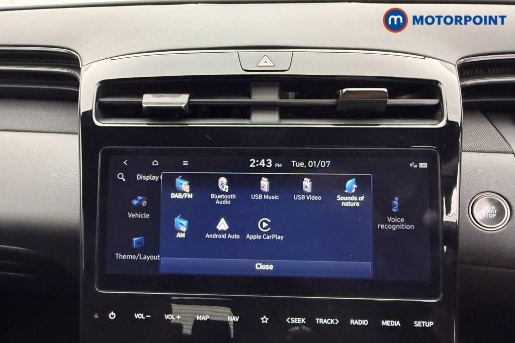 Hyundai Tucson N Line Automatic Petrol Plug-In Hybrid SUV - Stock Number (1552284) - 7th supplementary image