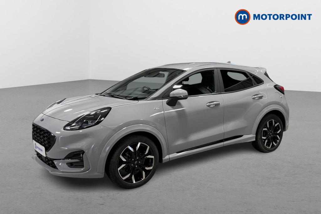 Ford Puma St-Line X Manual Petrol-Electric Hybrid SUV - Stock Number (1552435) - Passenger side front corner