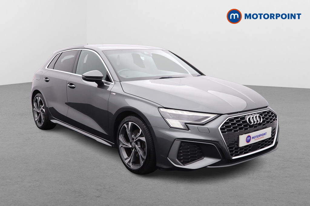 Audi A3 S Line Manual Petrol Hatchback - Stock Number (1553755) - Drivers side front corner
