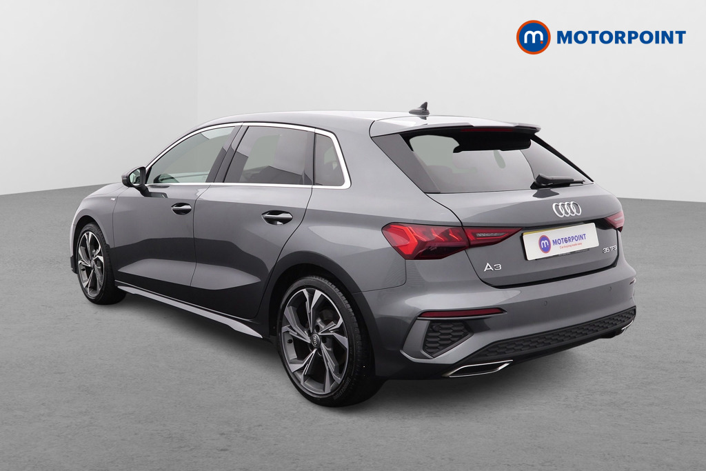 Audi A3 S Line Manual Petrol Hatchback - Stock Number (1553755) - Passenger side rear corner