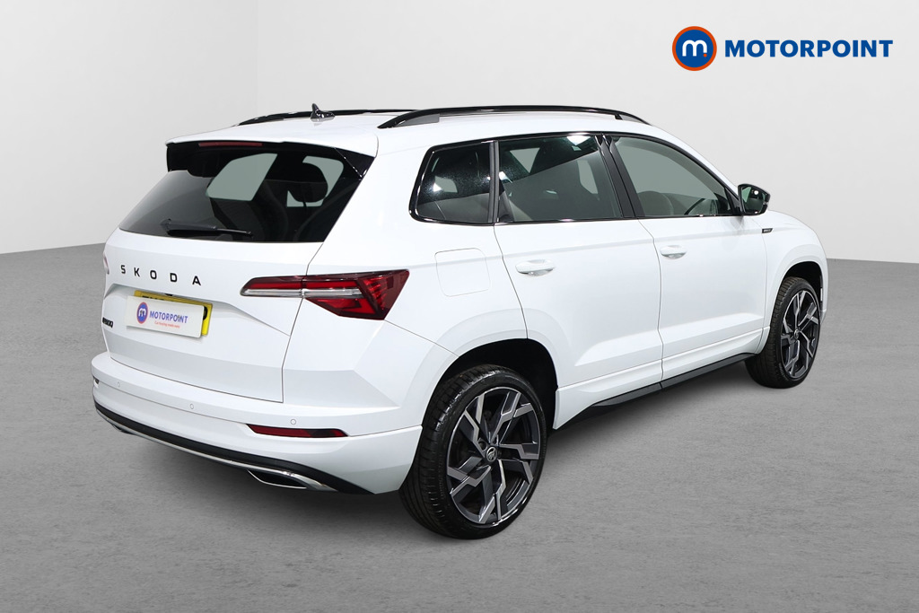 Skoda Karoq Sportline Manual Petrol SUV - Stock Number (1556850) - Drivers side rear corner