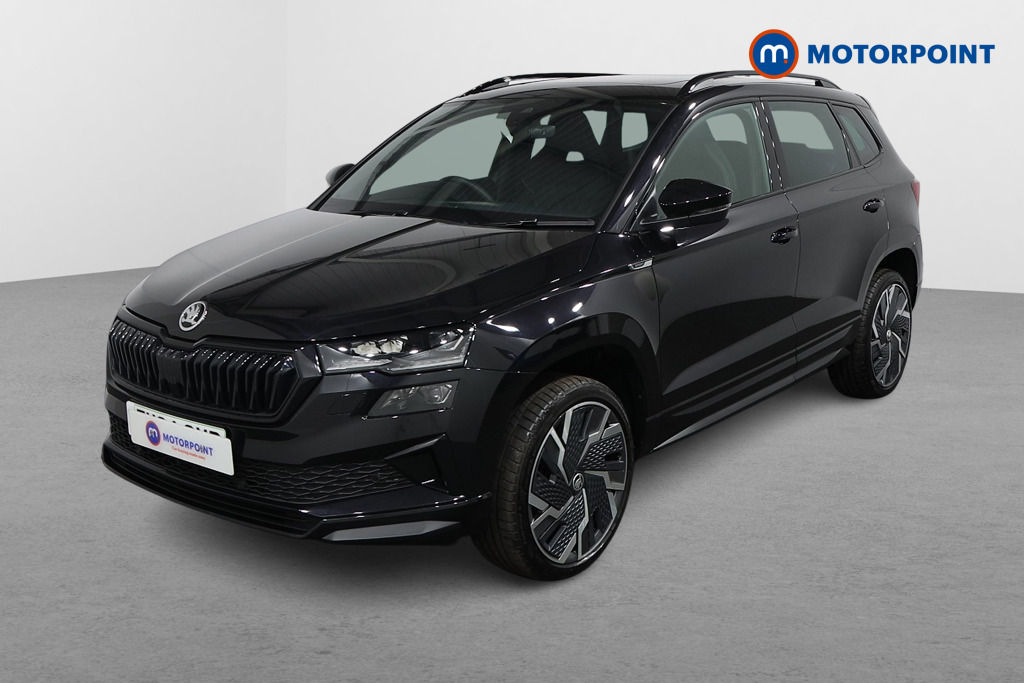 Skoda Karoq Sportline Manual Petrol SUV - Stock Number (1556857) - Passenger side front corner