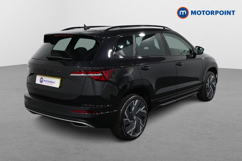 Skoda Karoq Sportline Manual Petrol SUV - Stock Number (1556857) - Drivers side rear corner