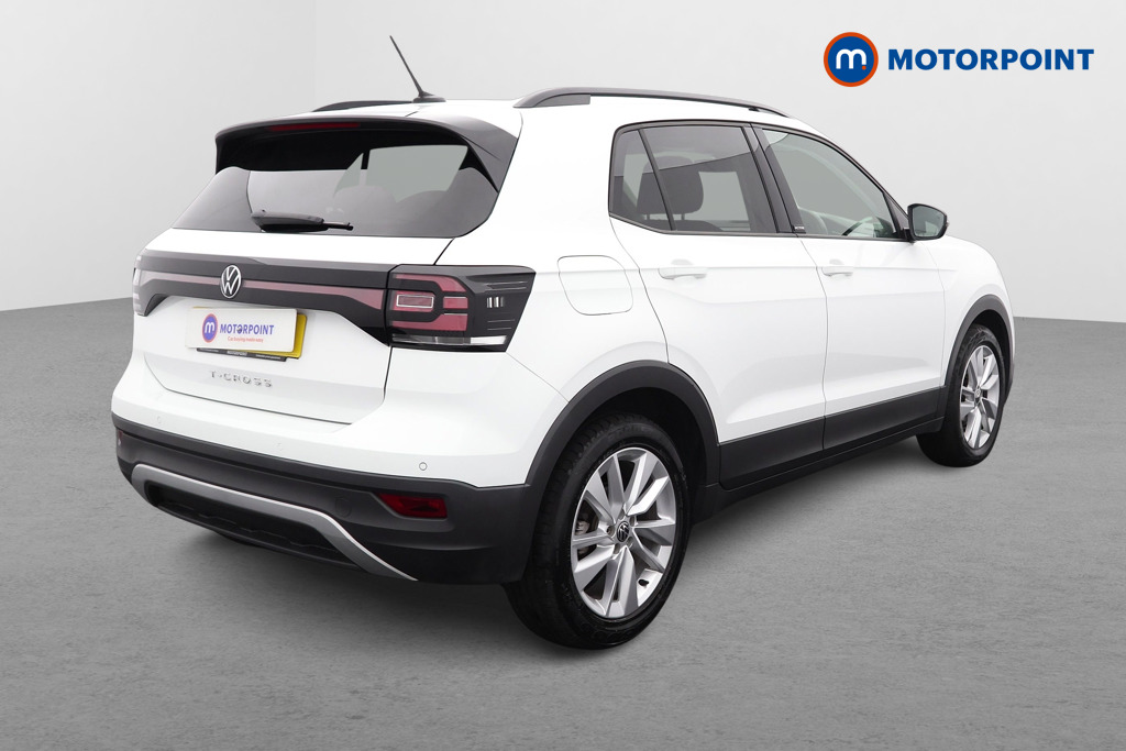 Volkswagen T-Cross Active Manual Petrol SUV - Stock Number (1556959) - Drivers side rear corner