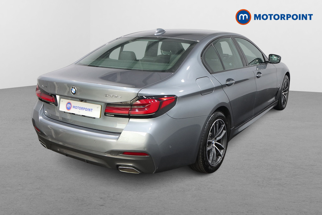 BMW 5 Series M Sport Automatic Petrol Plug-In Hybrid Saloon - Stock Number (1558107) - Drivers side rear corner