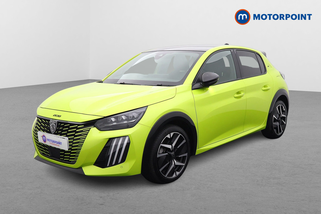 Peugeot 208 GT Automatic Petrol-Electric Hybrid Hatchback - Stock Number (1558670) - Passenger side front corner
