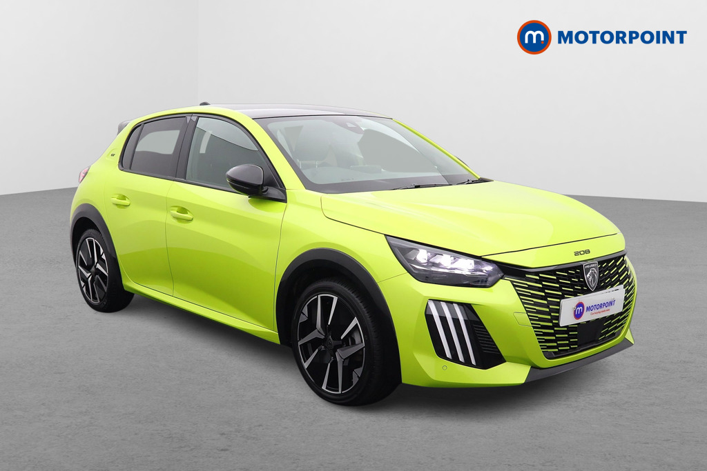 Peugeot 208 GT Automatic Petrol-Electric Hybrid Hatchback - Stock Number (1558670) - Drivers side front corner