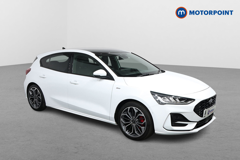 Ford Focus St-Line Vignale Manual Petrol-Electric Hybrid Hatchback - Stock Number (1558911) - Drivers side front corner