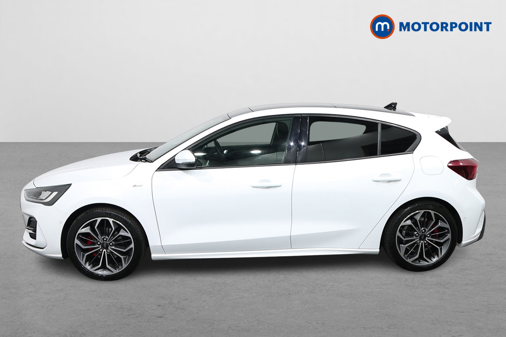 Ford Focus St-Line Vignale Manual Petrol-Electric Hybrid Hatchback - Stock Number (1558911) - Passenger side