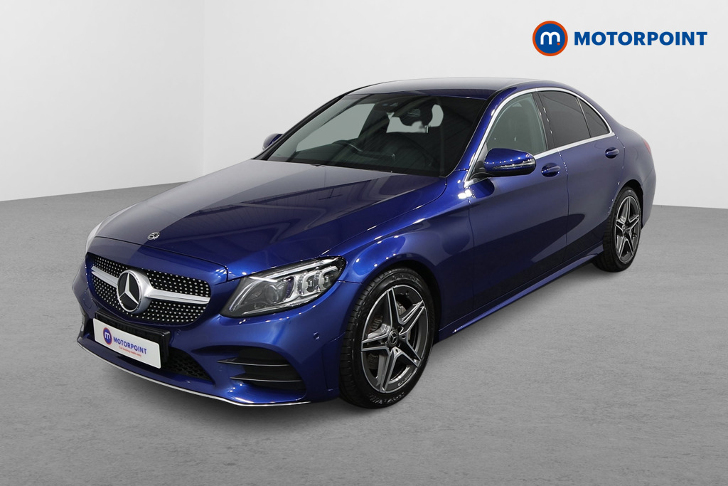 Mercedes-Benz C Class Amg Line Automatic Petrol Saloon - Stock Number (1559210) - Passenger side front corner