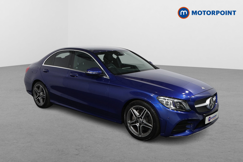 Mercedes-Benz C Class Amg Line Automatic Petrol Saloon - Stock Number (1559210) - Drivers side front corner