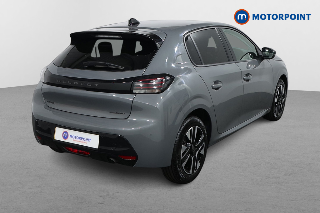 Peugeot 208 Allure Automatic Petrol-Electric Hybrid Hatchback - Stock Number (1545196) - Drivers side rear corner