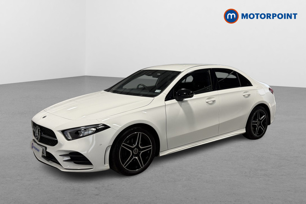 Mercedes-Benz A Class Amg Line Automatic Petrol Saloon - Stock Number (1550575) - Passenger side front corner