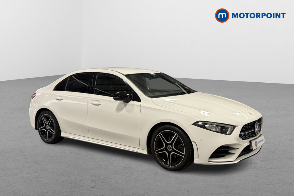 Mercedes-Benz A Class Amg Line Automatic Petrol Saloon - Stock Number (1550575) - Drivers side front corner