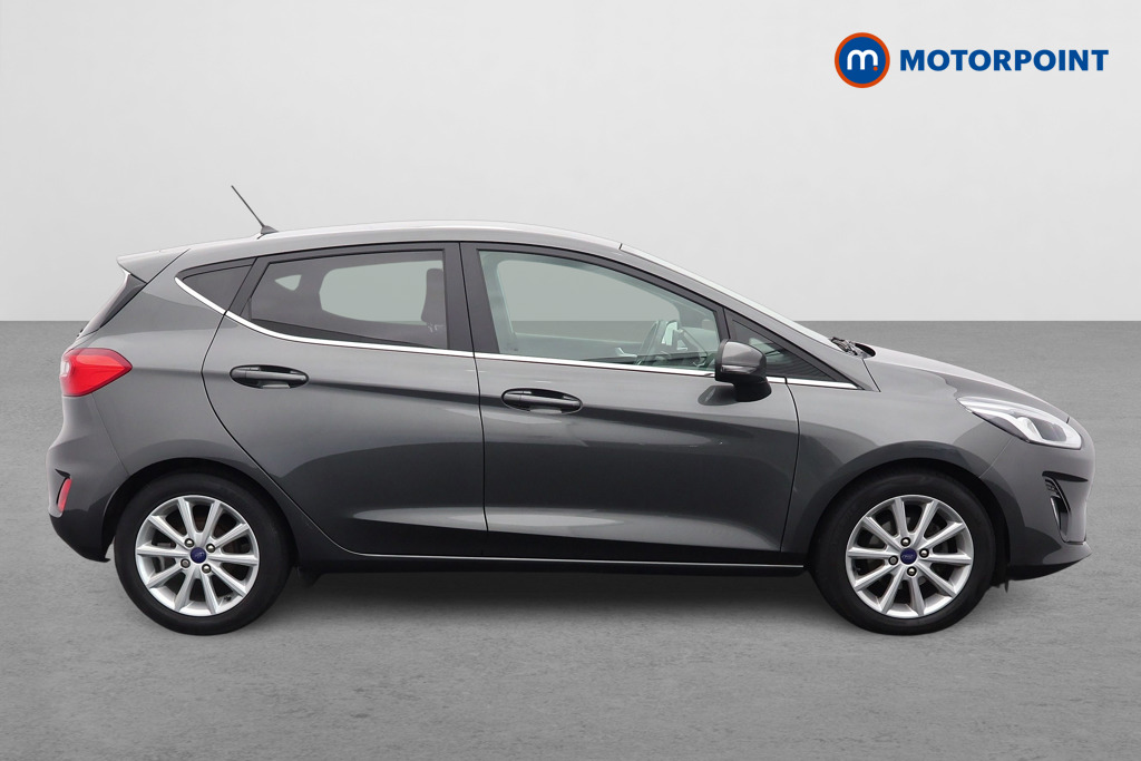 Ford Fiesta Titanium Manual Petrol Hatchback - Stock Number (1554960) - Drivers side
