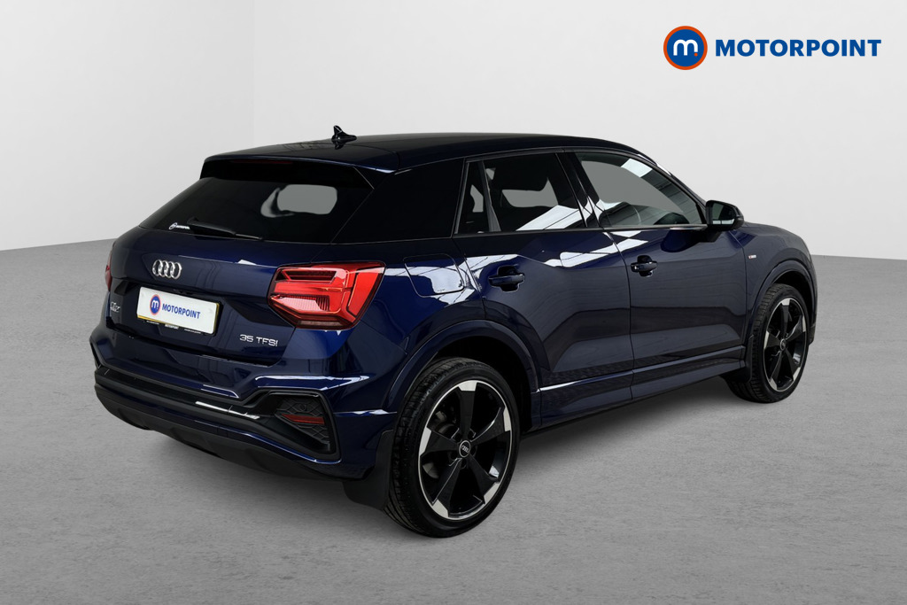 Audi Q2 Black Edition Manual Petrol SUV - Stock Number (1556519) - Drivers side rear corner