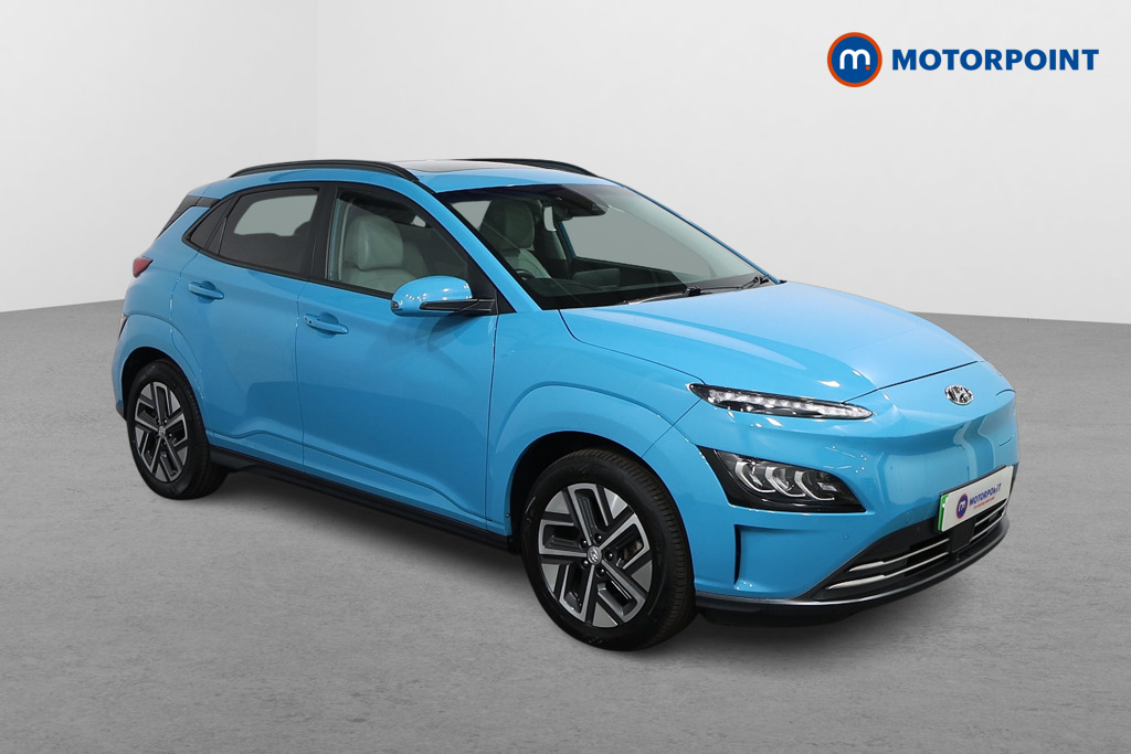Hyundai Kona Ultimate Automatic Electric SUV - Stock Number (1556714) - Drivers side front corner
