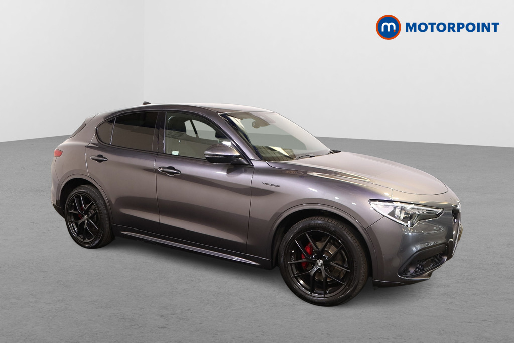 Alfa Romeo Stelvio Veloce Automatic Diesel SUV - Stock Number (1556963) - Drivers side front corner