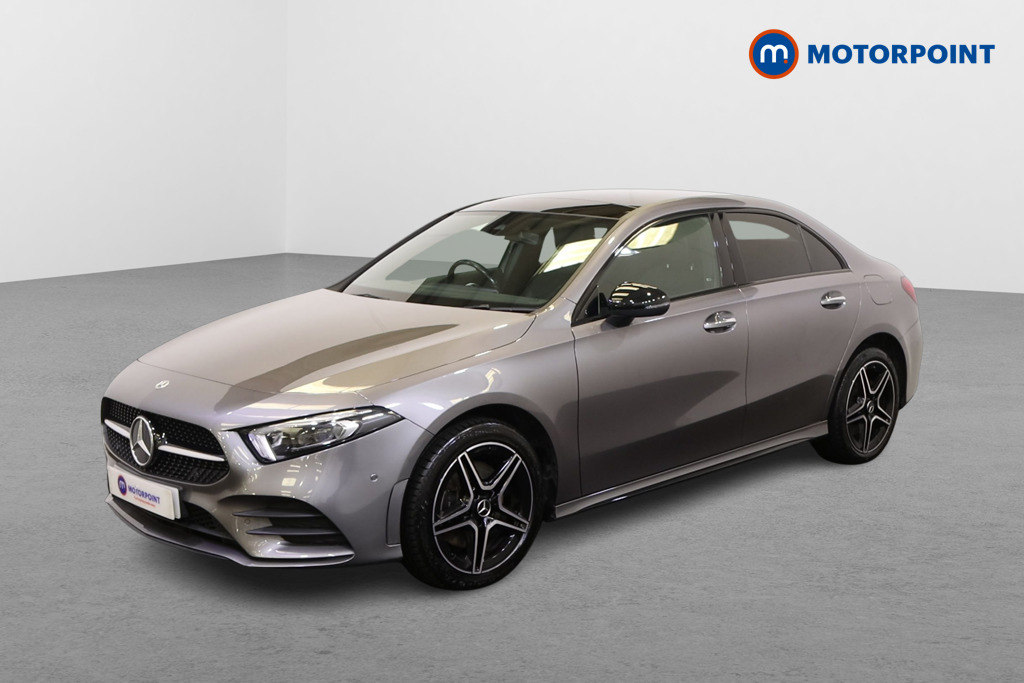 Mercedes-Benz A Class Amg Line Premium Plus Edition Automatic Petrol Plug-In Hybrid Saloon - Stock Number (1556983) - Passenger side front corner