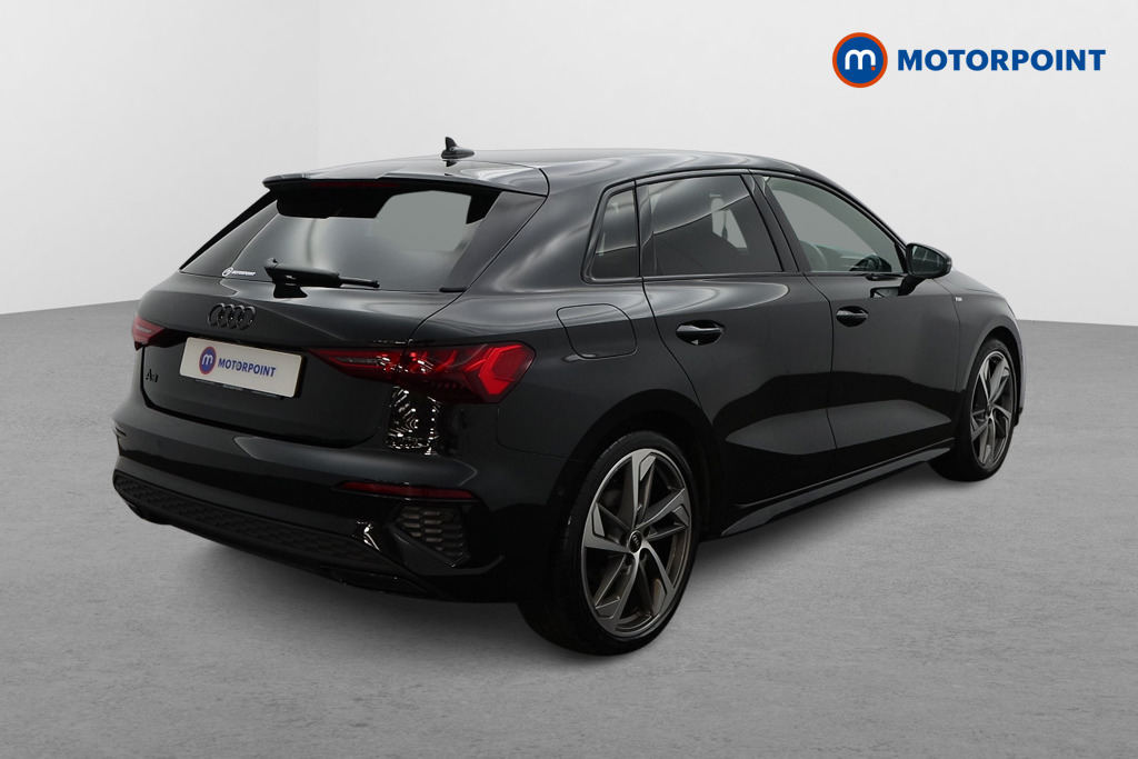 Audi A3 Black Edition Manual Petrol Hatchback - Stock Number (1558097) - Drivers side rear corner