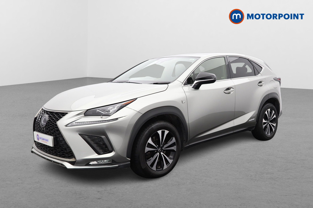 Lexus NX F-Sport Automatic Petrol-Electric Hybrid SUV - Stock Number (1559276) - Passenger side front corner