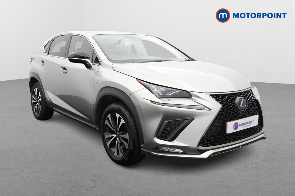Lexus NX F-Sport Automatic Petrol-Electric Hybrid SUV - Stock Number (1559276) - Drivers side front corner