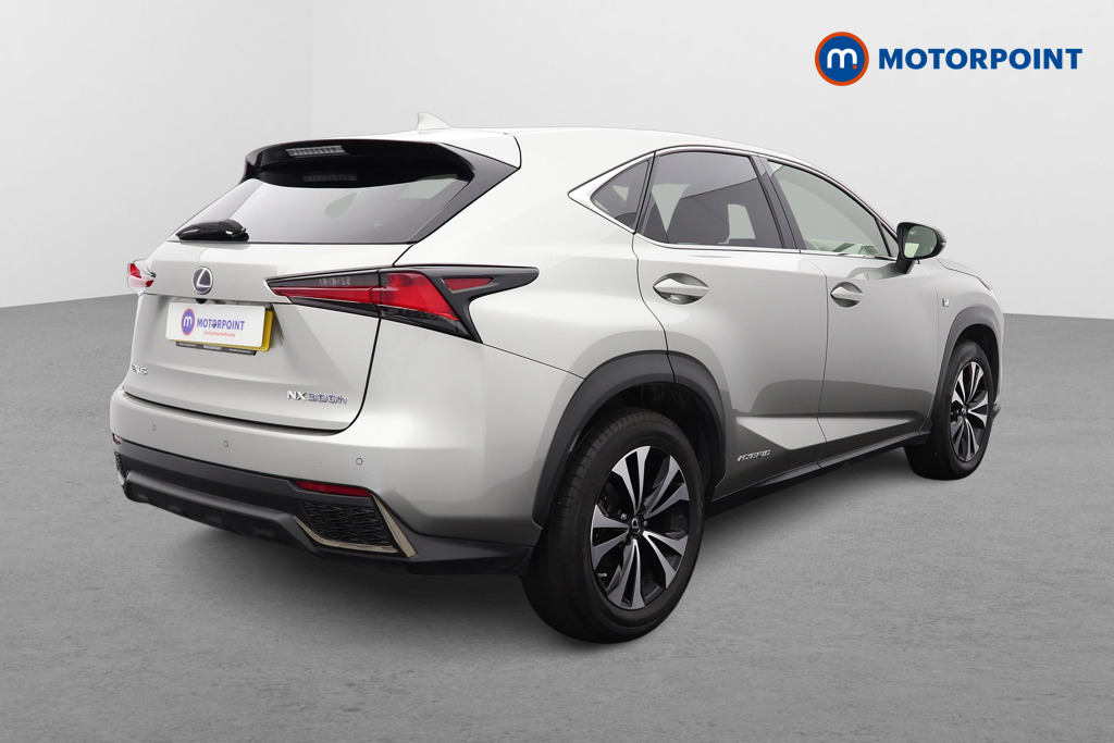 Lexus NX F-Sport Automatic Petrol-Electric Hybrid SUV - Stock Number (1559276) - Drivers side rear corner