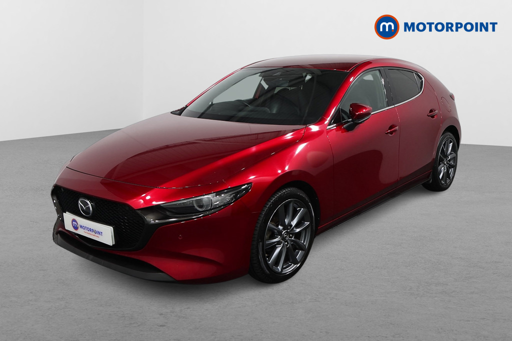 Mazda 3 Gt Sport Manual Petrol-Electric Hybrid Hatchback - Stock Number (1559603) - Passenger side front corner