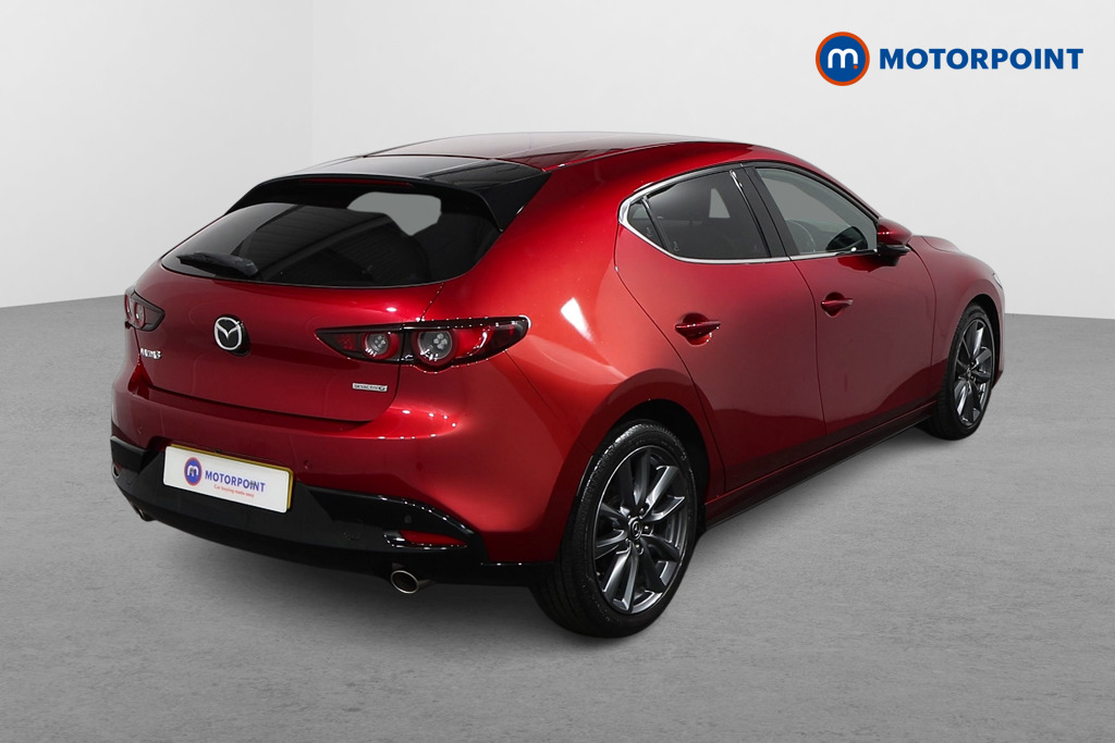 Mazda 3 Gt Sport Manual Petrol-Electric Hybrid Hatchback - Stock Number (1559603) - Drivers side rear corner