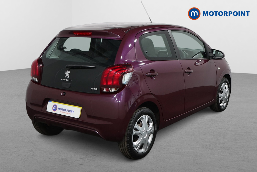 Peugeot 108 Active Manual Petrol Hatchback - Stock Number (1559695) - Drivers side rear corner